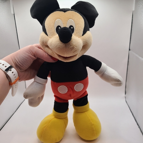 Mickey Mouse Plush 15" Disney Sings Hot Diggity Dog Song - Picture 2 of 4